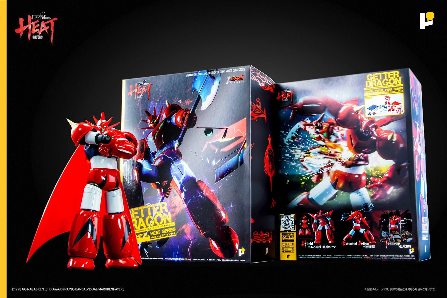 【説明書】POSE+ METAL HEAT series 三一萬能俠龍 (真三一萬能俠 世界最後之日ver.)