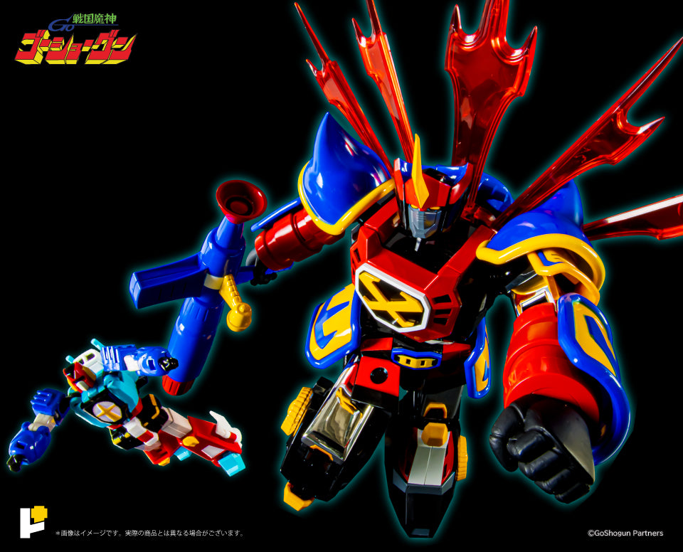 【預購】POSE+ METAL series Sengoku Majin GOSHOGUN 42th Anniversary ver./ 戰國魔神豪將軍 42周年記念版 (HK)