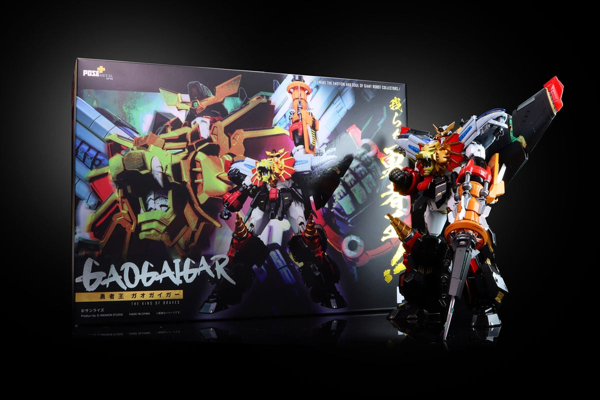 公式レビュー】POSE+ METALシリーズ 勇者王ガオガイガー – POSE+ 