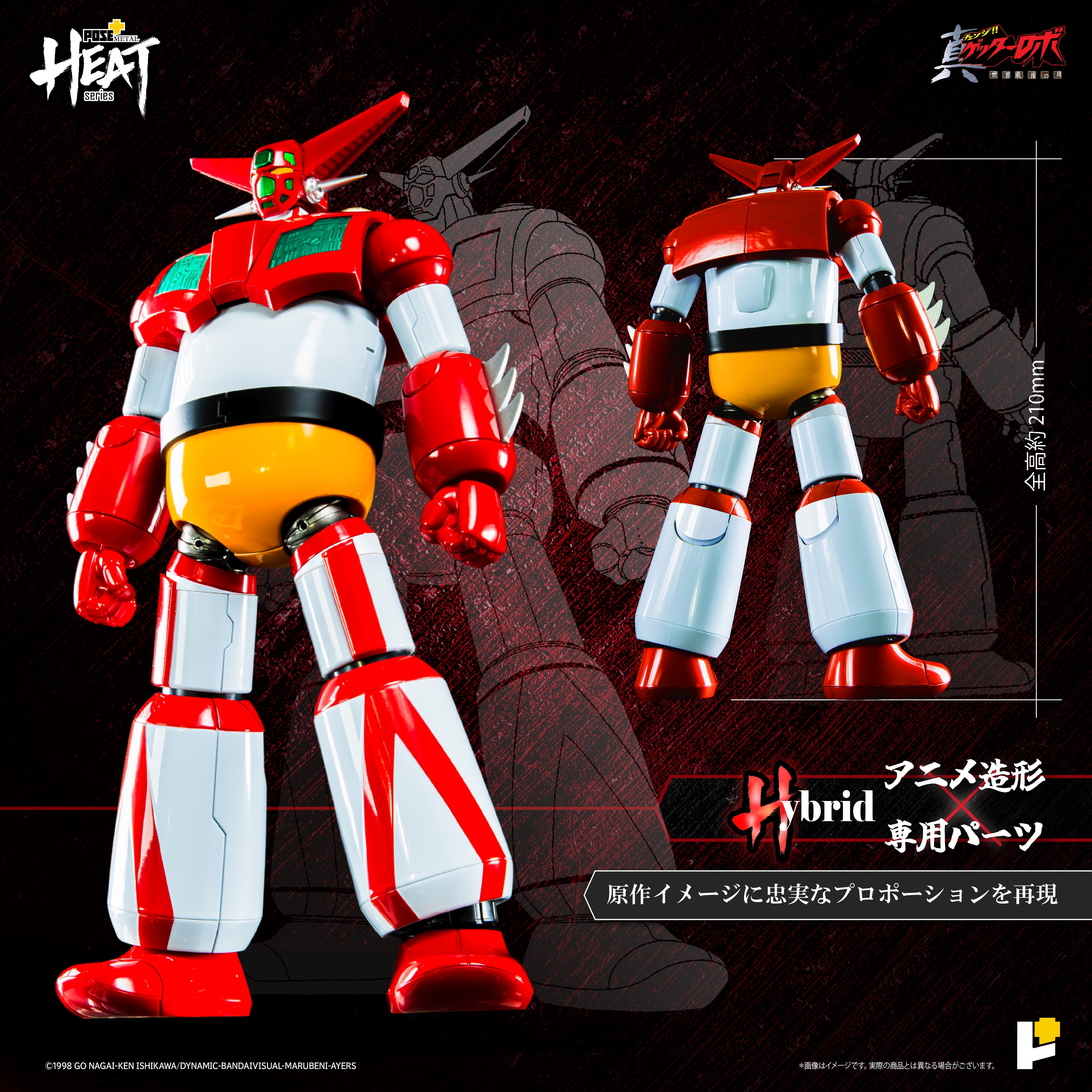 Re-release][Pre-order] [POSE+ METAL HEAT series GETTER 1 (GETTER