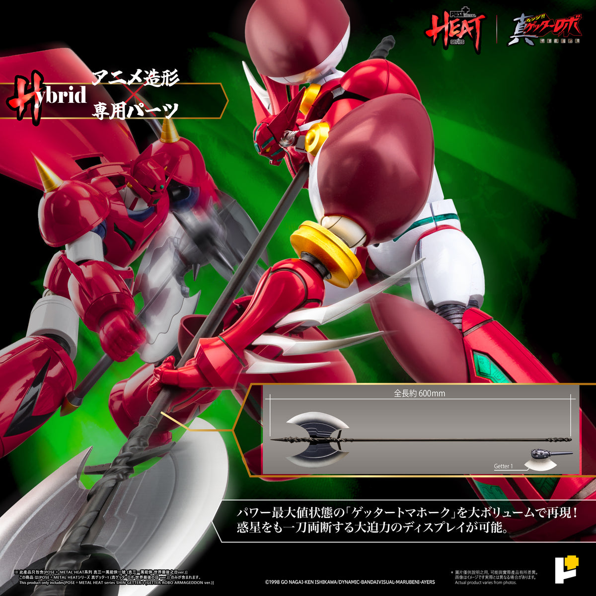 【預購】【DX】[POSE+ METAL HEAT系列 真三一萬能俠一號 (真三一萬能俠 世界最後之日ver.)]