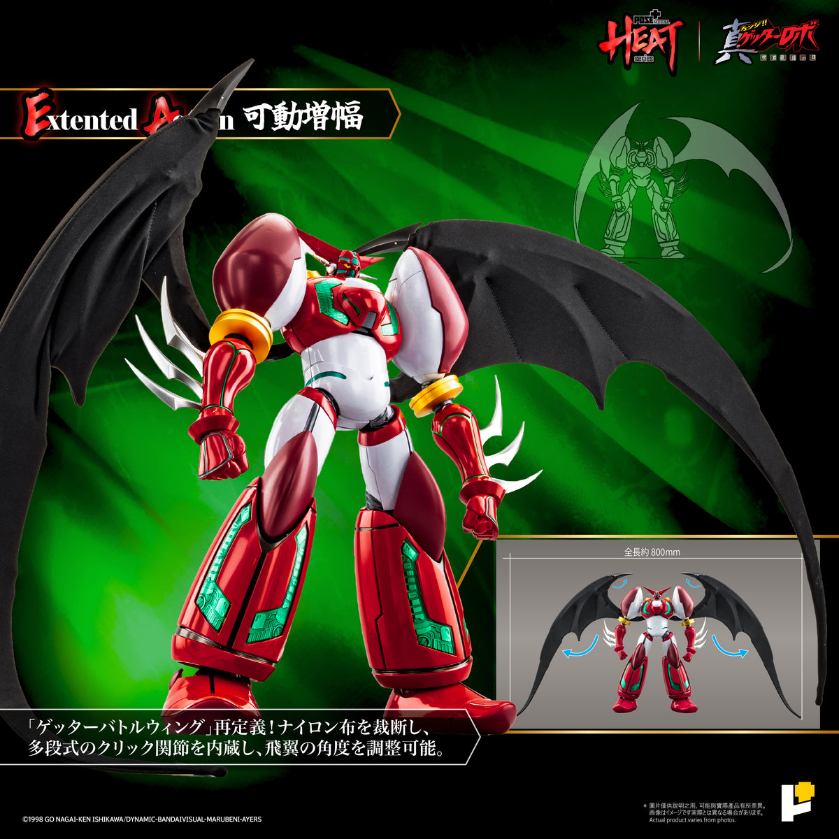 【預購】[POSE+ METAL HEAT系列 真三一萬能俠一號 (真三一萬能俠 世界最後之日ver.)]